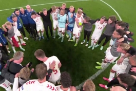 Danci slavili s Eriksenom!