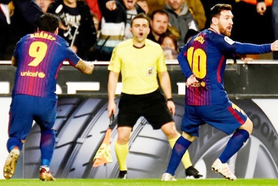Suarez i Messi uzalud protestirali, pogodak nije priznat