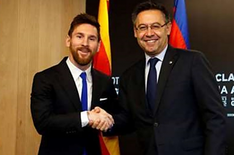 Messi i Bartomeu