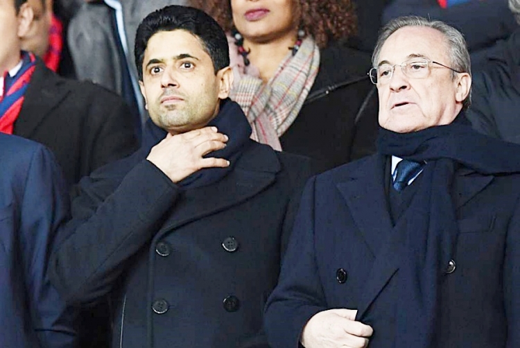 Nasser Al-Khelaifi i Florentino Perez