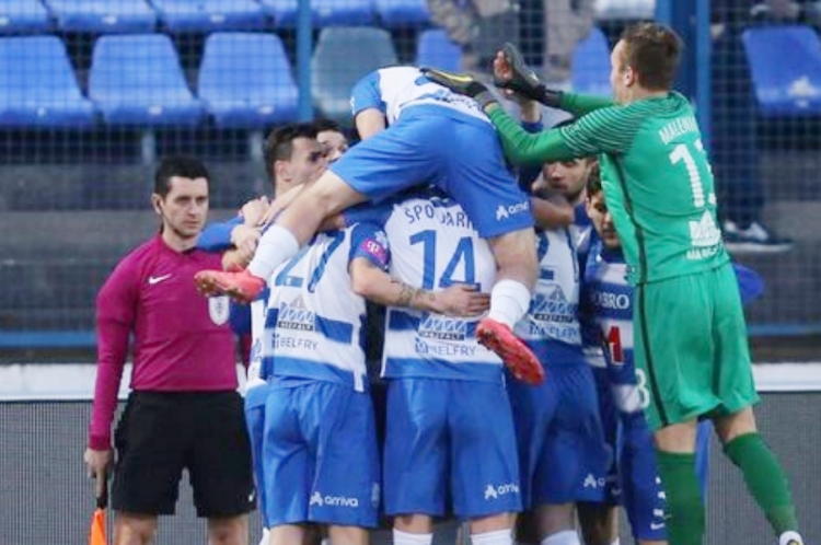 Igrači Osijeka na kraju nisu baš imali razloga za slavlje