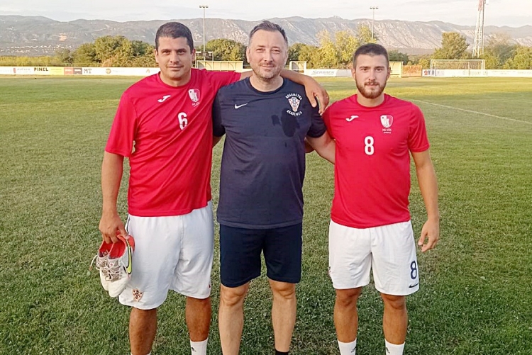 Stjepan Jukić, Branko Panić i Mateo Tešić