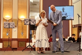 Predsjednica Dorotea Pešić-Bukovac primila nagradu u ime RSS-a