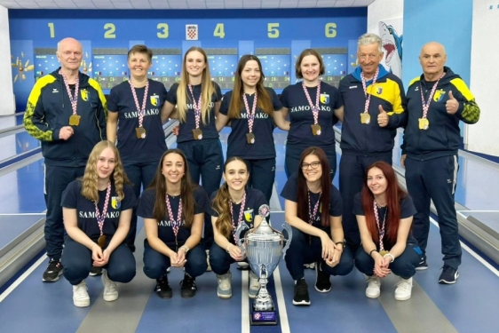 Kuglačice Mlake u zadnjem kolu pobjedom u gradskom derbiju osvojile devetu uzastopnu titulu prvakinja