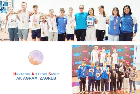 Erik Ljutić osvojio tri zlatne medalje na PH u atletici za mlađe kadete