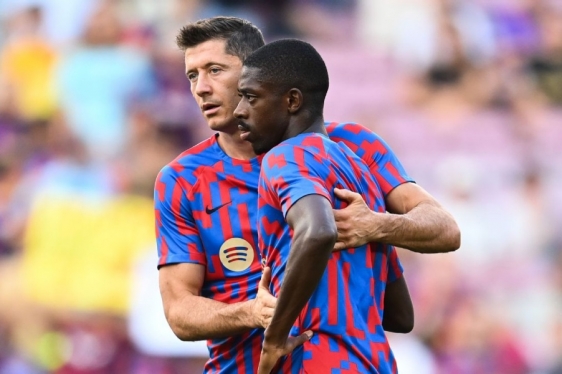 Lewandowski i Dembele