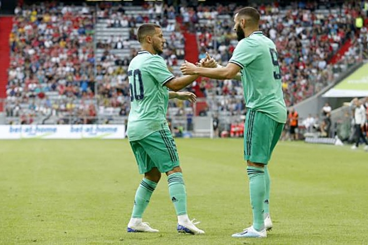 Hazard i Benzema