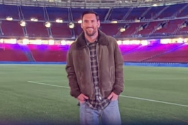 Leo Messi na Camp Nou