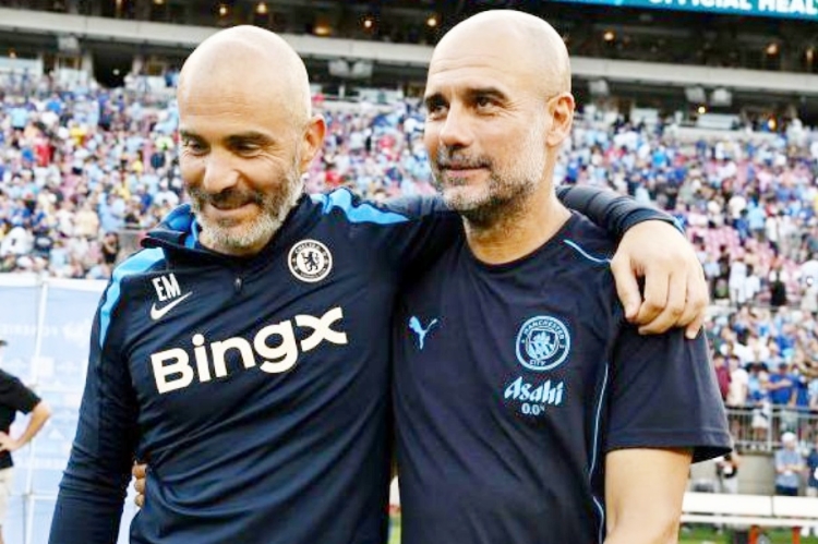 Enzo Maresca i Pep Guardiola