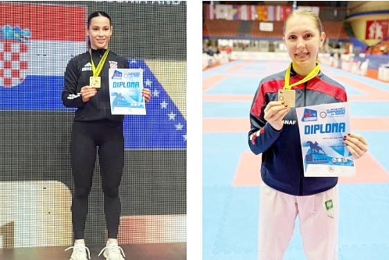 Ema Sgardelli, Nikolina Golomboš, Sadea Bećirović i Anđelo Kvesić postali balkanski prvaci