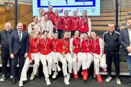 Ekipno PH: Karatistice Ri Croatia srebrne, Championu bronca