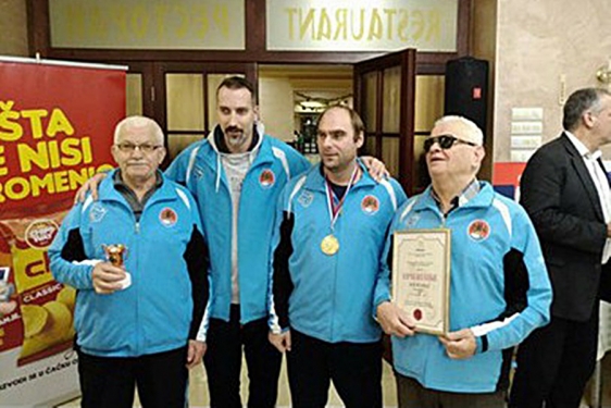 Sportski klub slijepih Rijeka osvojio 4. mjesto na kuglačkom turniru u Čačku