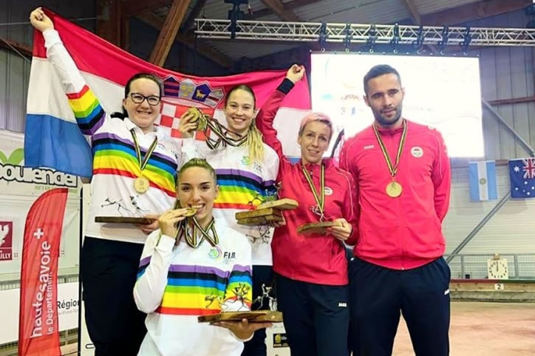 Nikol Belasić, Carrolina Ban, Ria Vojković, Nives Jelovica i Marino Milićević s odličjima na SP-u 2023. godine