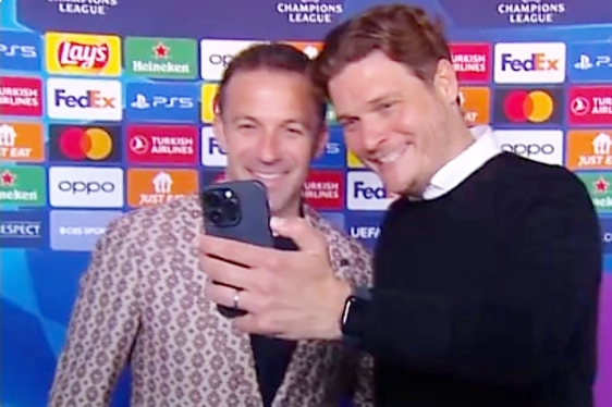 Edin Terzić snimio selfie s Del Pierom, pogledajte zašto je postao glavna tema među navijačima