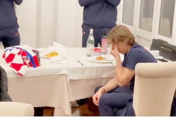 Luka Modrić na kraju zaplakao