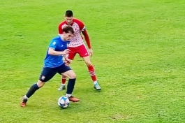 Ian Benčić (Pomorac) i Filip Šimić (Halubjan)