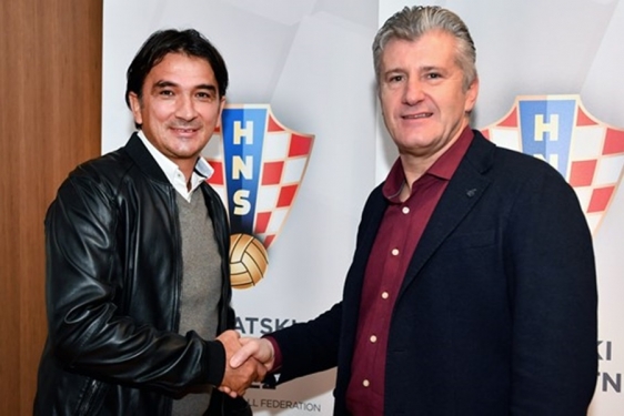 Zlatko Dalić i Davor Šuker 