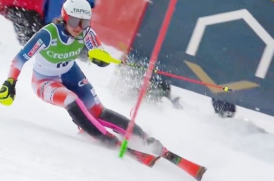 Zrinka Ljutić osvojila drugo mjestu u slalomu u Soldeu