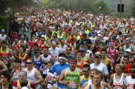 Natjecatelji na londonskom maratonu