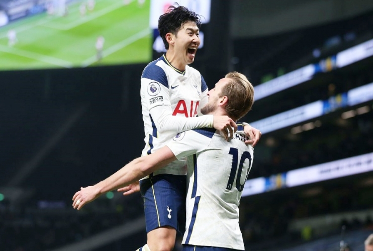 Heung-Min i Kane