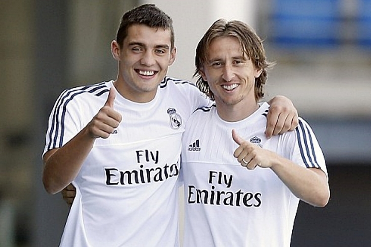 Mateo Kovačić i Luka Modrić