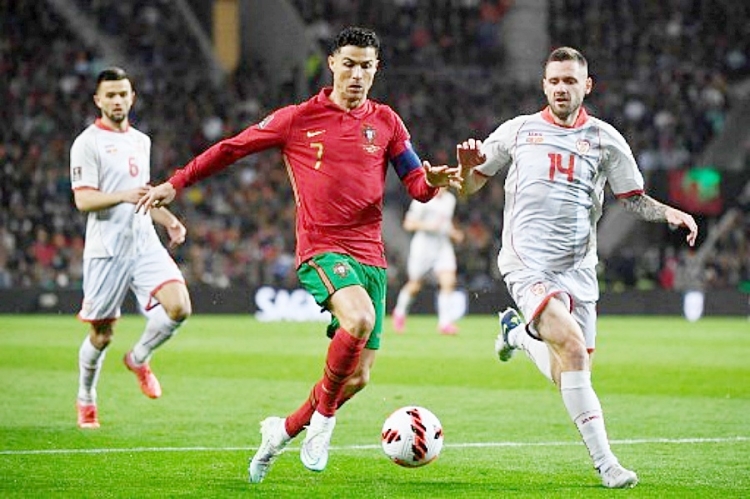 Cristiano Ronaldo i Darko Velkovski