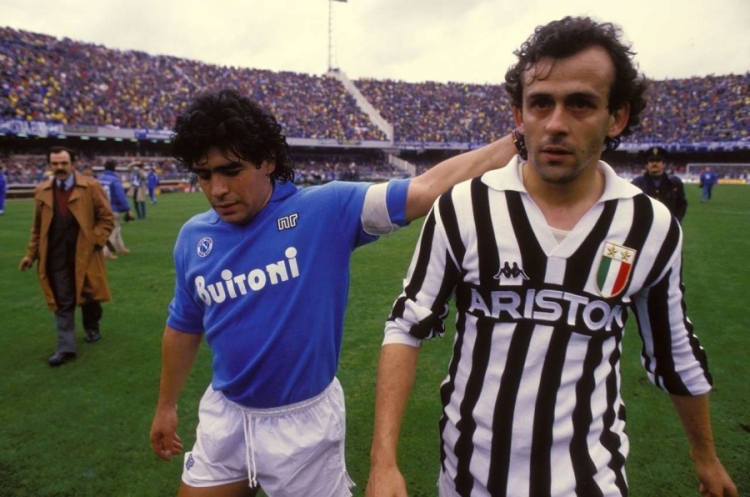 Maradona i Platini