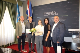 Župan Ivica Lukanović čestitao Patriciji Urbanc na svjetskoj brončanoj medalji