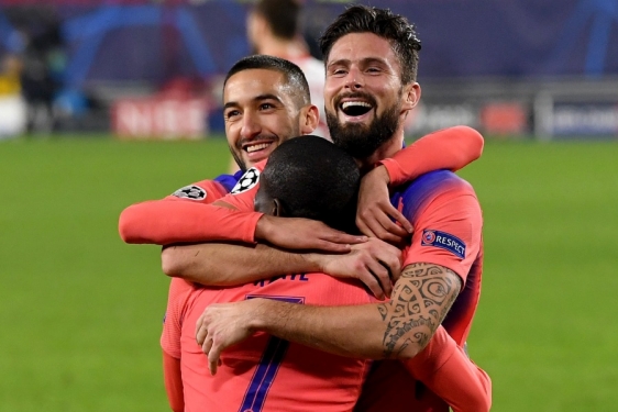 Olivier Giroud slavi jedan od četiri pogodaka