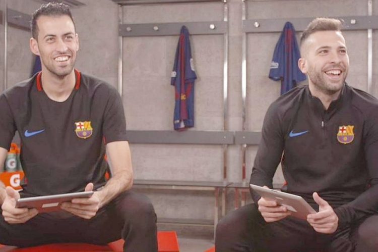 Sergio Busquets i Jordi Alba