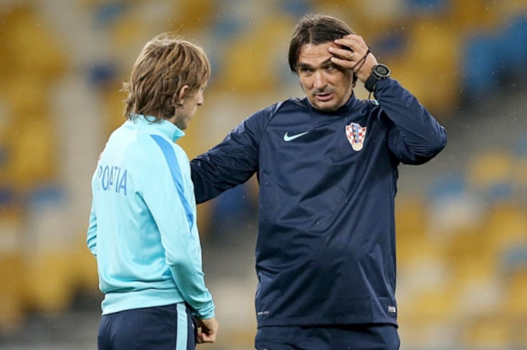 Luka Modrić i Zlatko Dalić