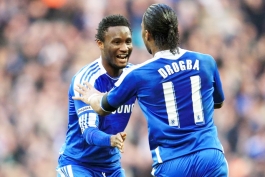 Mikel i Drogba