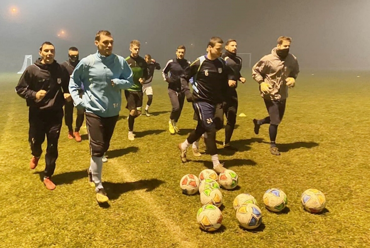 Zadnji trening nogometaša Matulji pred nedjeljni derbi 