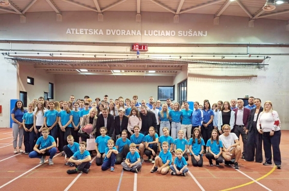 Atletska dvorana službeno nosi ime Luciano Sušanj