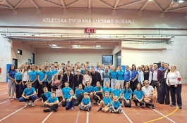 Atletska dvorana službeno nosi ime Luciano Sušanj