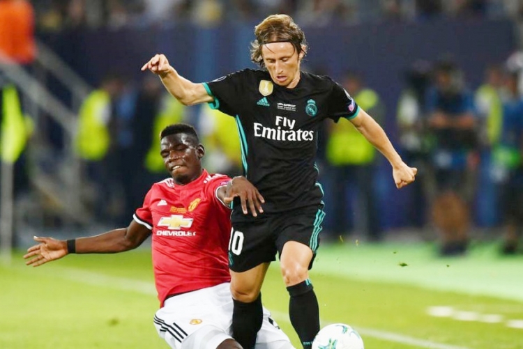 Paul Pogba i Luka Modrić