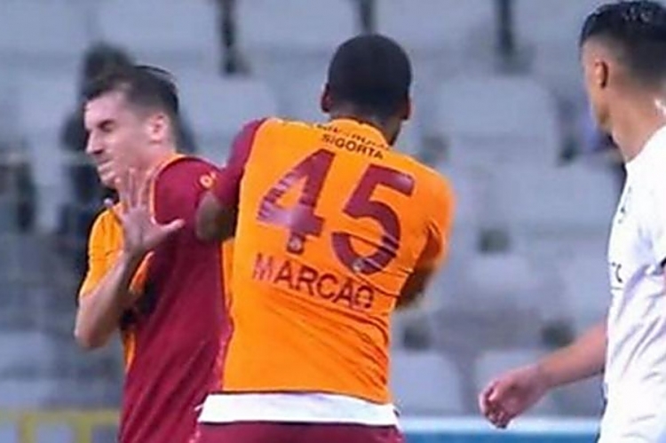 Incident u Galatasarayju, Marcao fizički napao suigrača