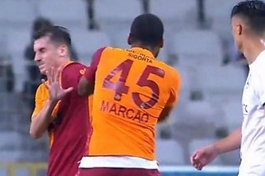 Incident u Galatasarayju, Marcao fizički napao suigrača