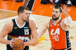 Nikola Jokić i Ivica Zubac