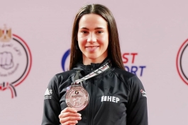 Ema Sgardelli osvojila srebro u Kairu, riječka karatistica od hrvatskih predstavnika došla do medalje