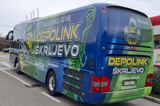 Košarkaški DepoLink Škrljeva lakše podnijeli poraz novom autobusu