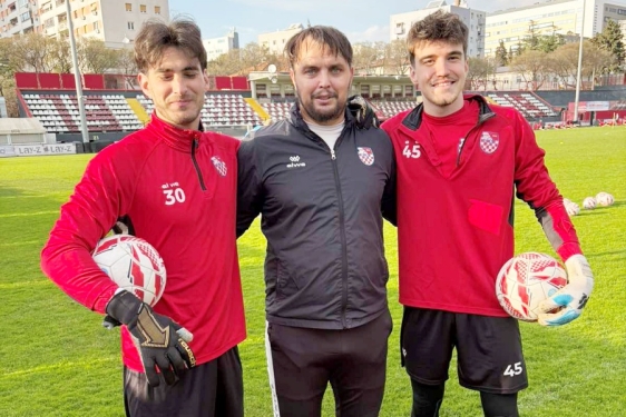 Vice Baždarić, Maroje Mustapić i Gabriel Pehar