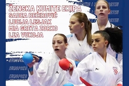 EP: Lea Vukoja brani naslov, drugu godinu zaredom hrvatska ženska karate ekipa u finalu