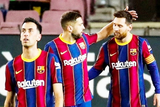 Sergio Busquets, Jordi Alba i Leo Messi opet zajedno