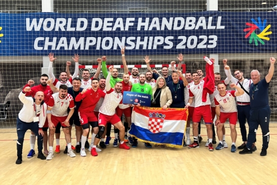 Hrvatska rukometna reprezentacija gluhih pobijedila Tursku