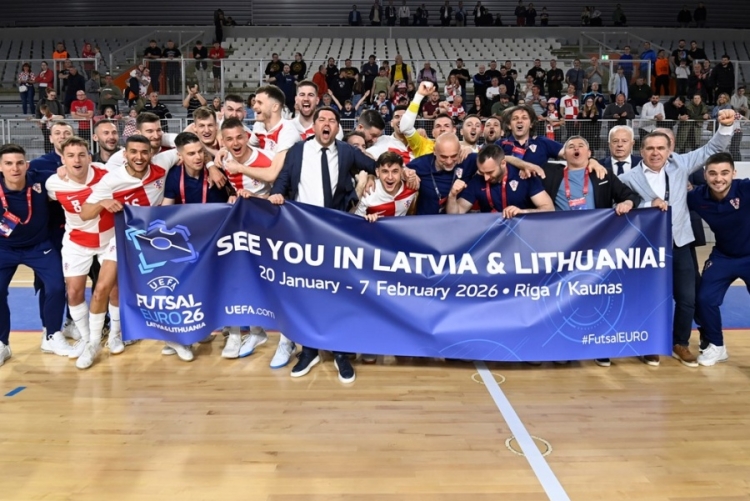 EP 2026: Hrvatska futsal reprezentacija saznala protivnike u skupini