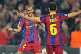 Dani Alves i Xavi