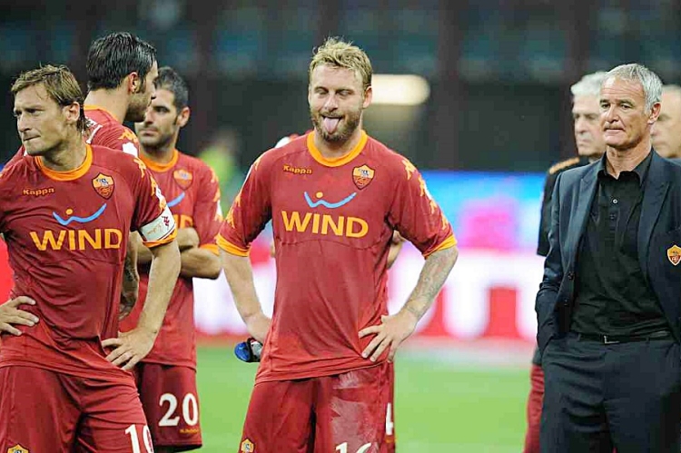 Totti, De Rossi i Ranieri