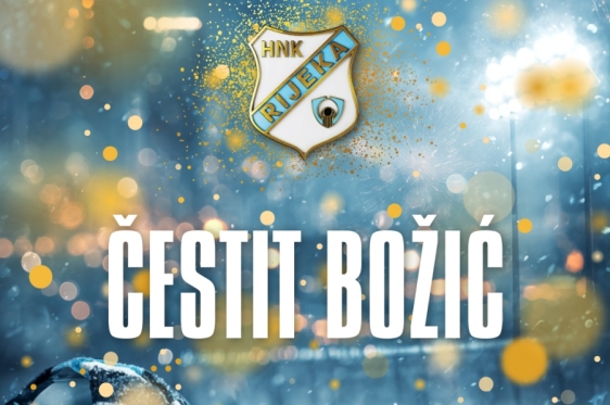 Pogledajte kako su igrači i treneri Rijeke navijačima čestitali Božić i Novu godinu