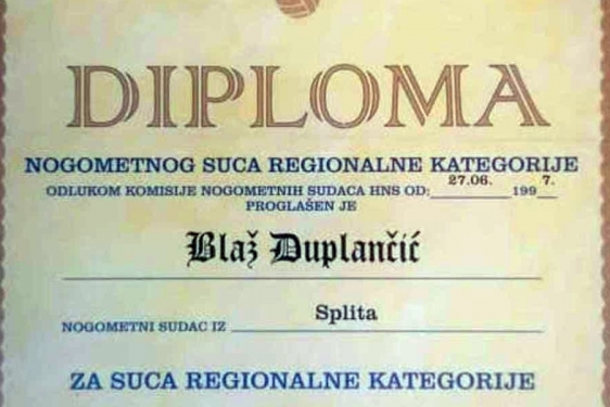 Novinar kojega je vrijeđao Ivan Bebek ima diplomu regionalnog nogometnog suca